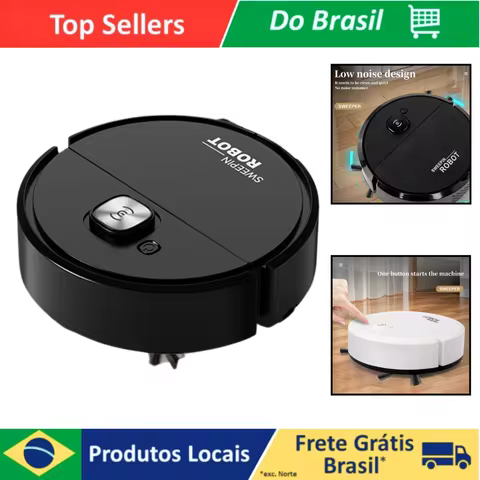 Robô Aspirador Inteligente 3 em 1