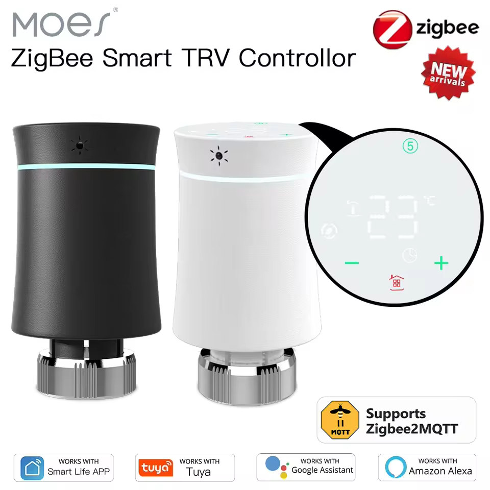 MOES Termostato Inteligente Zigbee 3.0