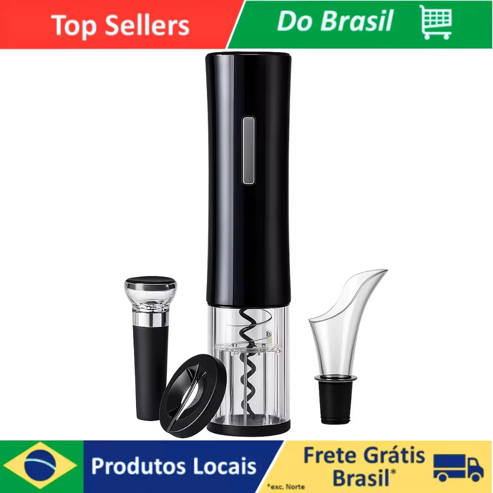 Abridor de Vinho Automático