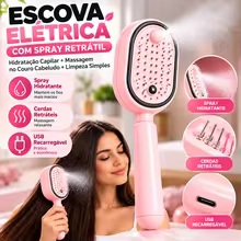 Escova Elétrica com Spray e Cerdas Retráteis Thumbnail 3
