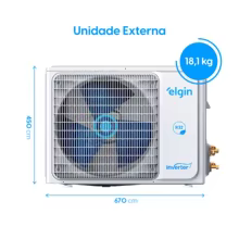 Ar Condicionado Elgin 12.000 BTUs Wi-Fi Thumbnail 6