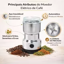 Moedor de Café Elétrico 150W Thumbnail 5