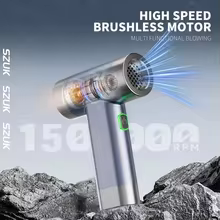Mini Ventilador Turbo Portátil para Carro Thumbnail 3