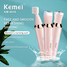 Epilador Facial Kemei 3 em 1 Thumbnail 3
