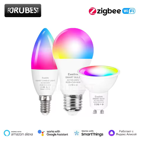 Lâmpada LED Inteligente Ewelink RGBW
