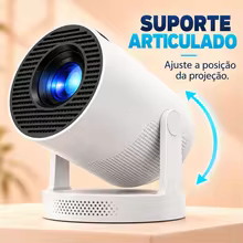Mini Projetor Portátil com Controle Remoto Thumbnail 4