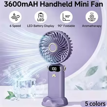 Ventilador Portátil Mini 6 Velocidades Thumbnail 1