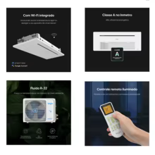 Ar Condicionado Cassete Elgin One Air 12000 BTUs Thumbnail 5