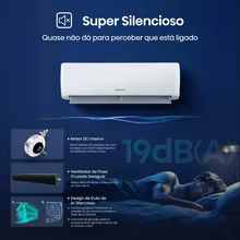 Ar Condicionado Hisense Eco Plus II 9000 BTU Thumbnail 2