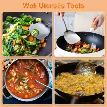 Kit Utensílios Cozinha Aço Inox Thumbnail 6