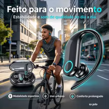 Fone Bluetooth A-607 Gancho Thumbnail 4