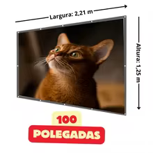 Tela de Projeção com Bordas Pretas Thumbnail 4