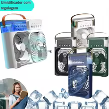 Mini Ar Condicionado Portátil LED Thumbnail 5