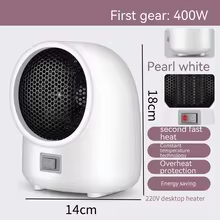 Mini Aquecedor Elétrico de Mesa Thumbnail 6