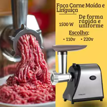 Moedor de Carne Elétrico 1500W Thumbnail 3