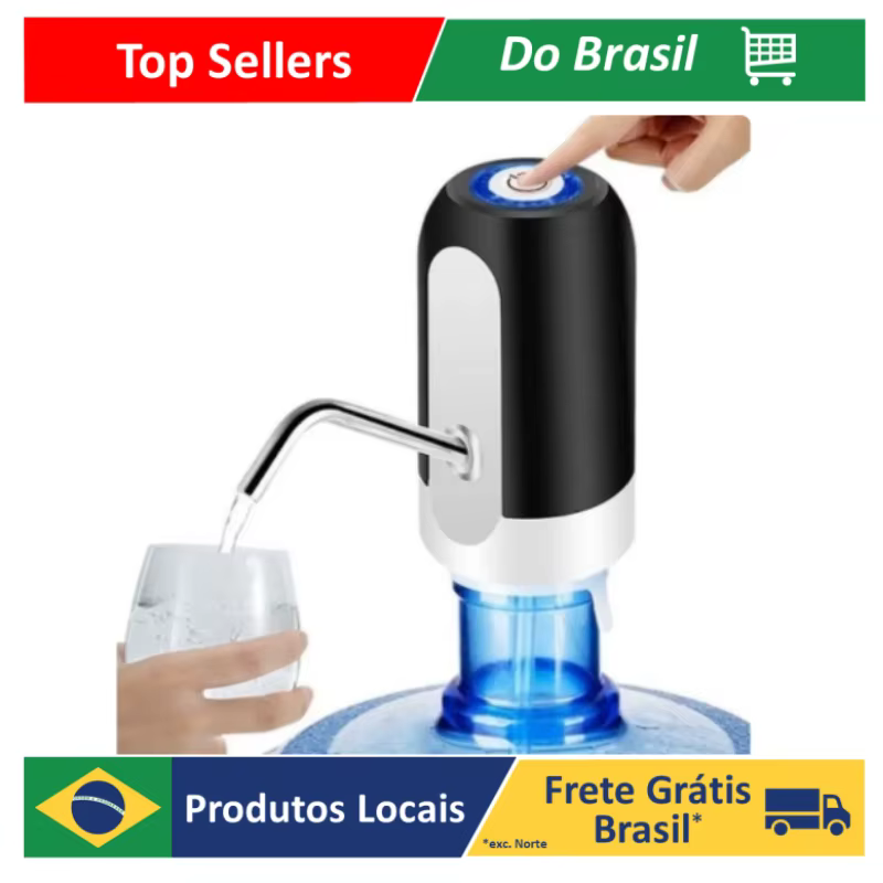 Bomba Automática Garrafão USB