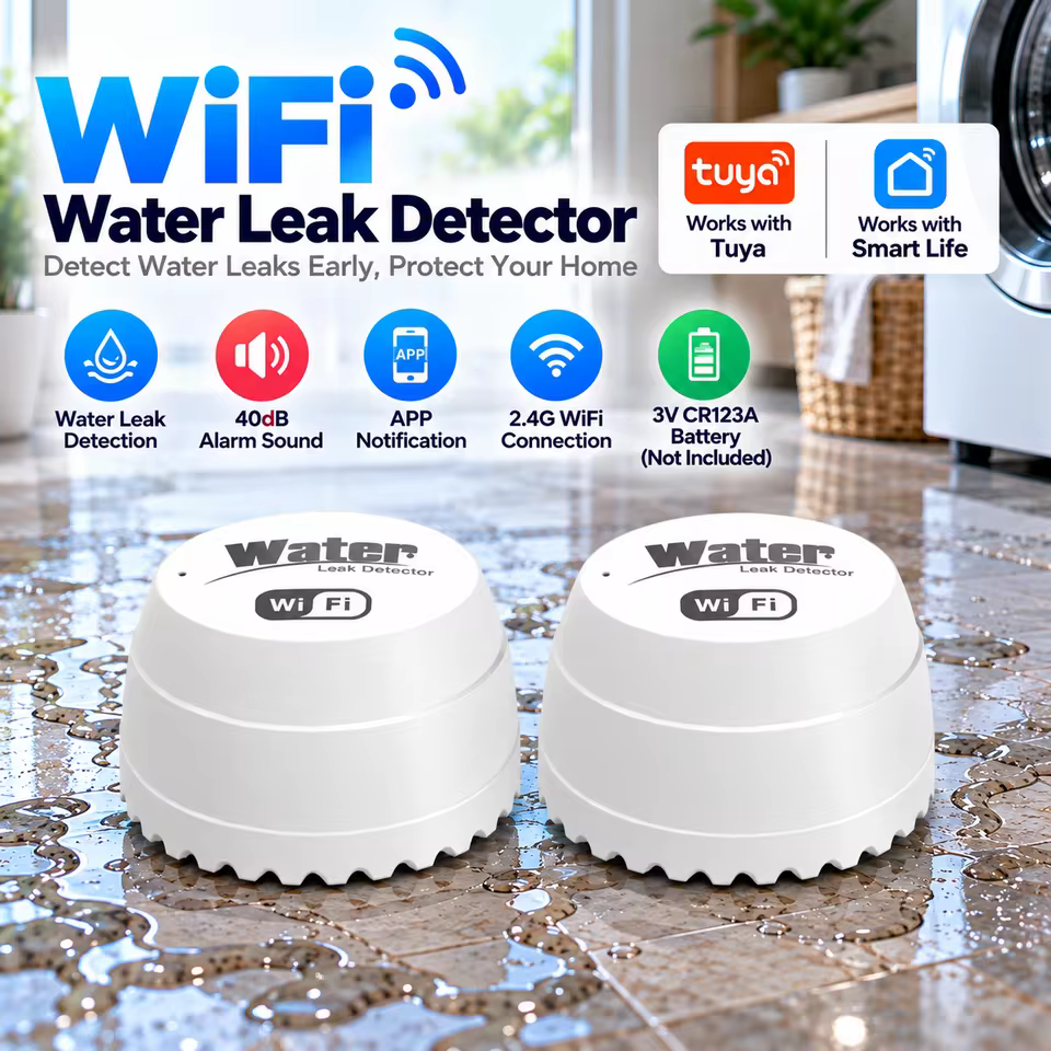 Detector de Vazamento WiFi 40DB