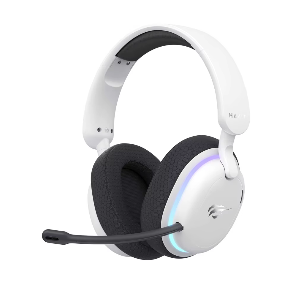Headset Gamer Havit Fuxi H7 Branco