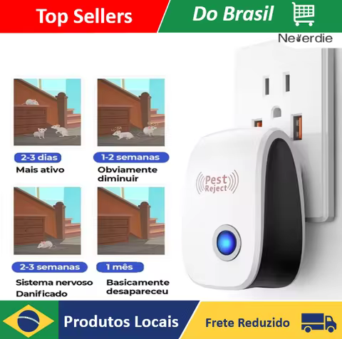 Repelente Ultrassônico Pest Reject