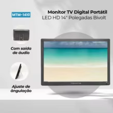 Monitor Portátil 14 Polegadas HD Thumbnail 6