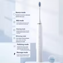 Escova Dental Elétrica USB 6 Modos Thumbnail 6