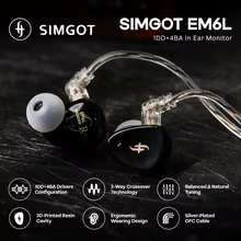 SIMGOT EM6L Fone Híbrido HiFi Thumbnail 4