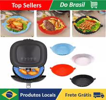 Bandeja Silicone Air Fryer Redonda Thumbnail 1