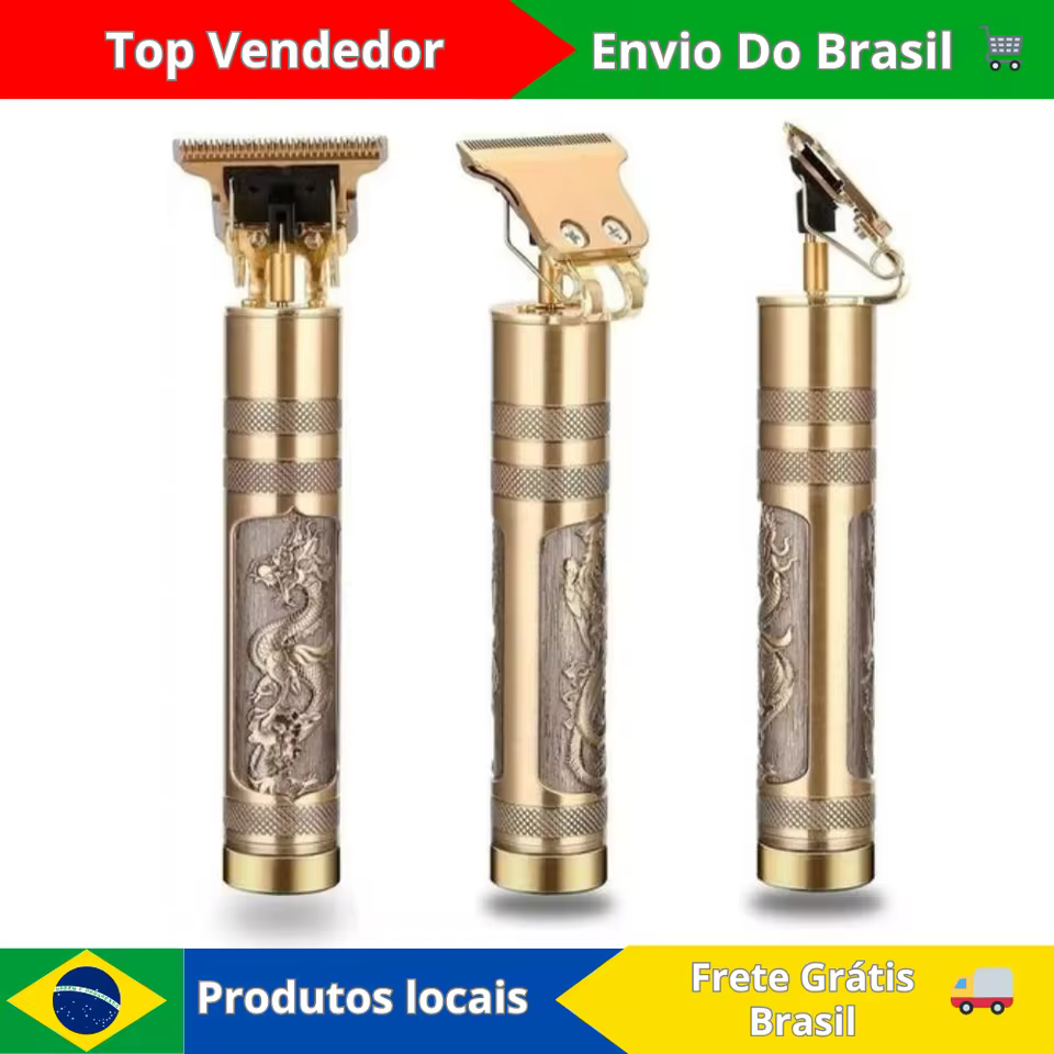 Barbeador Dragão Sem Fio