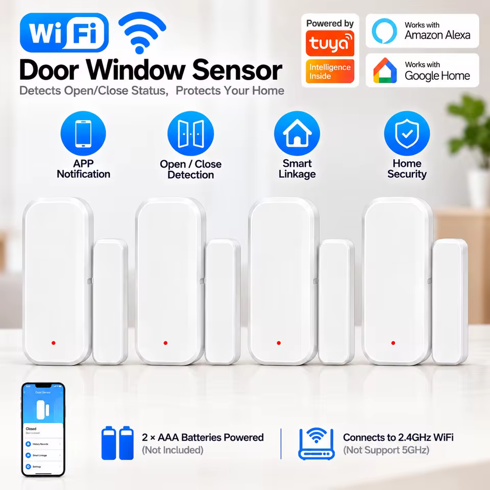 Sensor de Porta WiFi Inteligente
