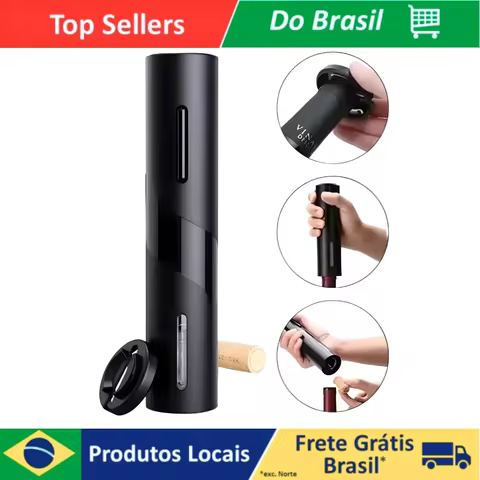 Abridor de Vinho Automático