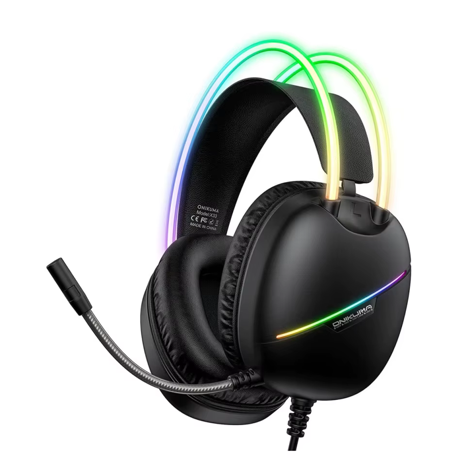 Headset Gamer Onikuma X33 Preto