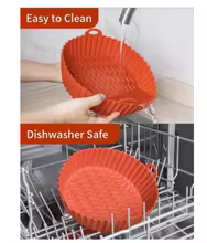 Bandeja Silicone Air Fryer Redonda Thumbnail 4