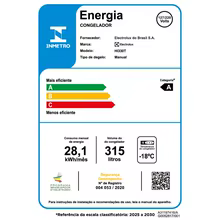 Freezer Electrolux 315L Thumbnail 6