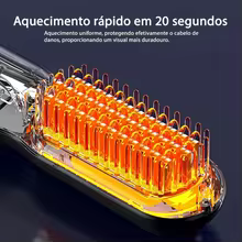 Escova Alisadora Portátil USB Thumbnail 2