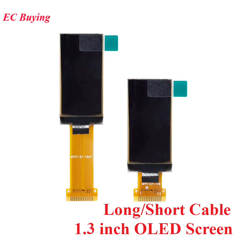 OLED 1.3" 128x64 SH1107 Branco