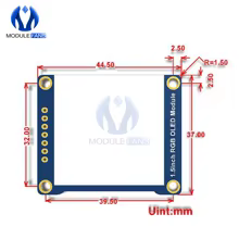 Display OLED RGB 1.5" 128x128 SSD1351 SPI Thumbnail 2