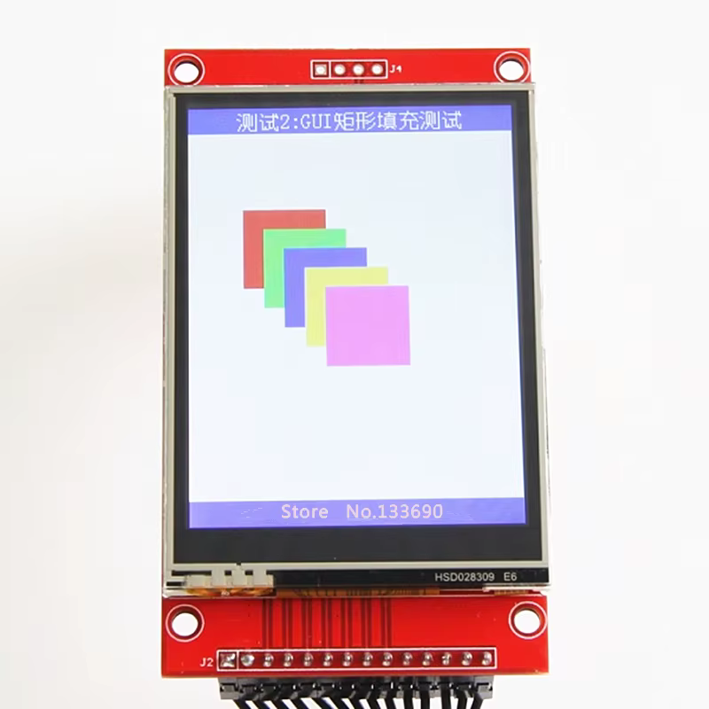 Módulo LCD 2.8" com Toque e Driver SPI