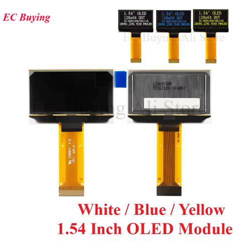 OLED 1.54" 128x64 SSD1309