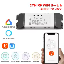 Interruptor Inteligente Tuya 2 Canais Wi-Fi Alexa Thumbnail 5