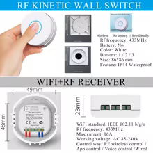 Interruptor Inteligente WiFi RF Sem Bateria Thumbnail 2