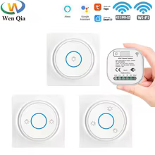 Interruptor Inteligente WiFi RF Sem Bateria Thumbnail 1