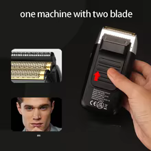 Kemei Barbeador Elétrico Recarregável Thumbnail 4