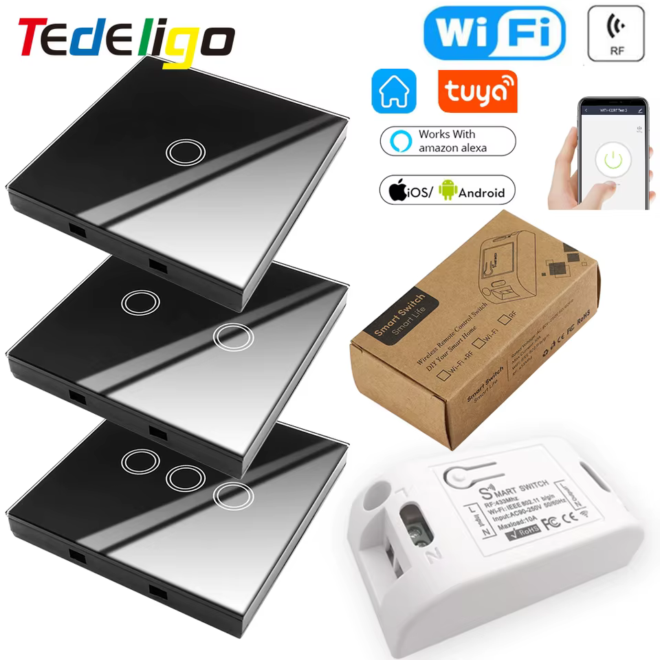 Interruptor Inteligente Wi-Fi com Toque
