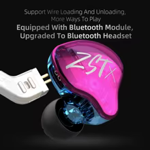 KZ ZST X Fone Intra-auricular Híbrido Thumbnail 5