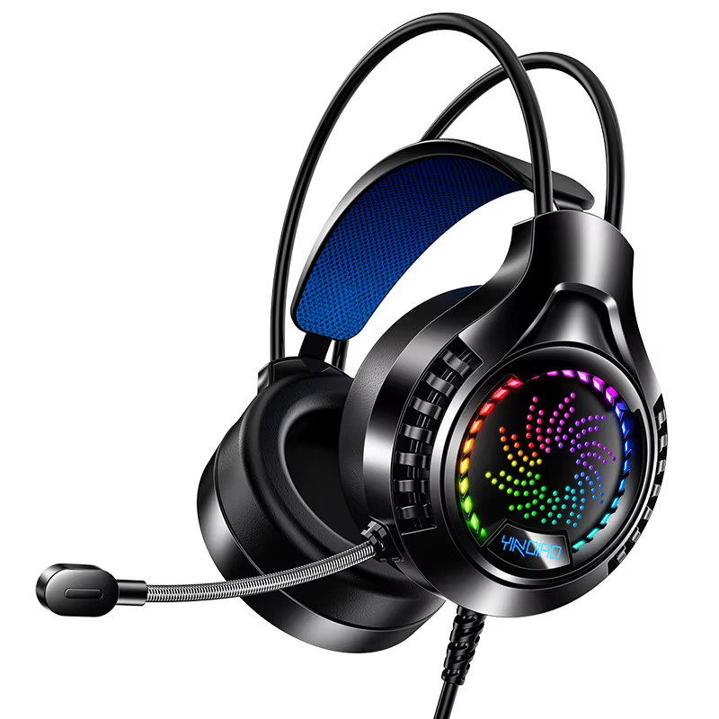 Headset Gamer RGB 7.1 Surround com Microfone