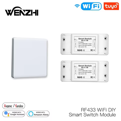 Interruptor Wi-Fi Inteligente Tuya