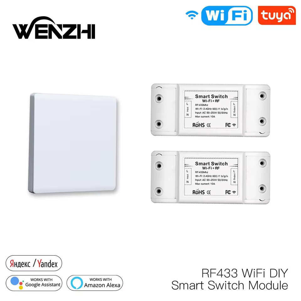Interruptor Wi-Fi Inteligente Tuya