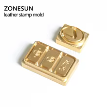 Molde de Bronze ZONESUN para Gravação DIY Thumbnail 2