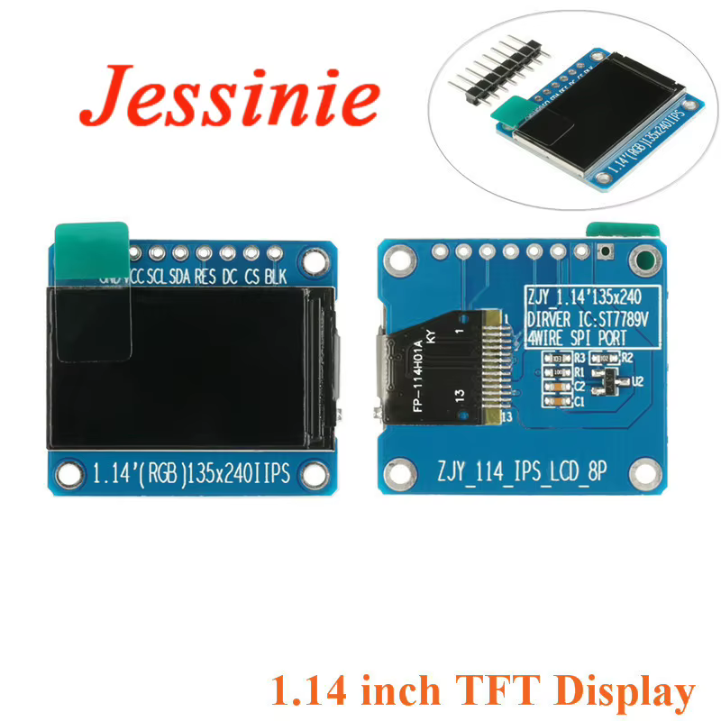 Tela LCD 1.14 IPS