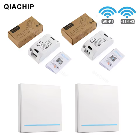 Interruptor Wi-Fi 433MHz Qiachip